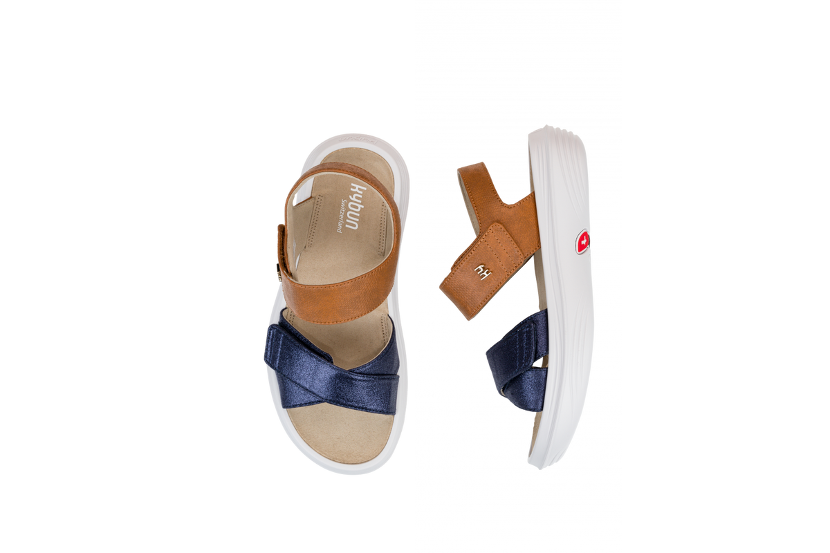 kybun Melano blue-brown, Damensandale