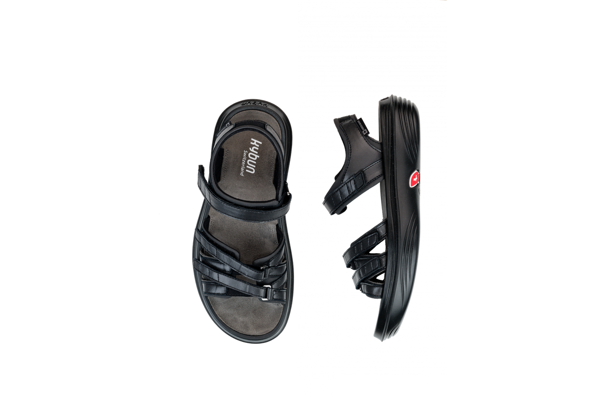 kybun Tessin black, Damensandale