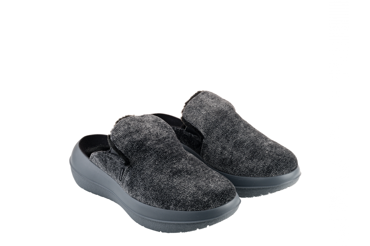 kybun Wengen grey, Herren-Hausschuh