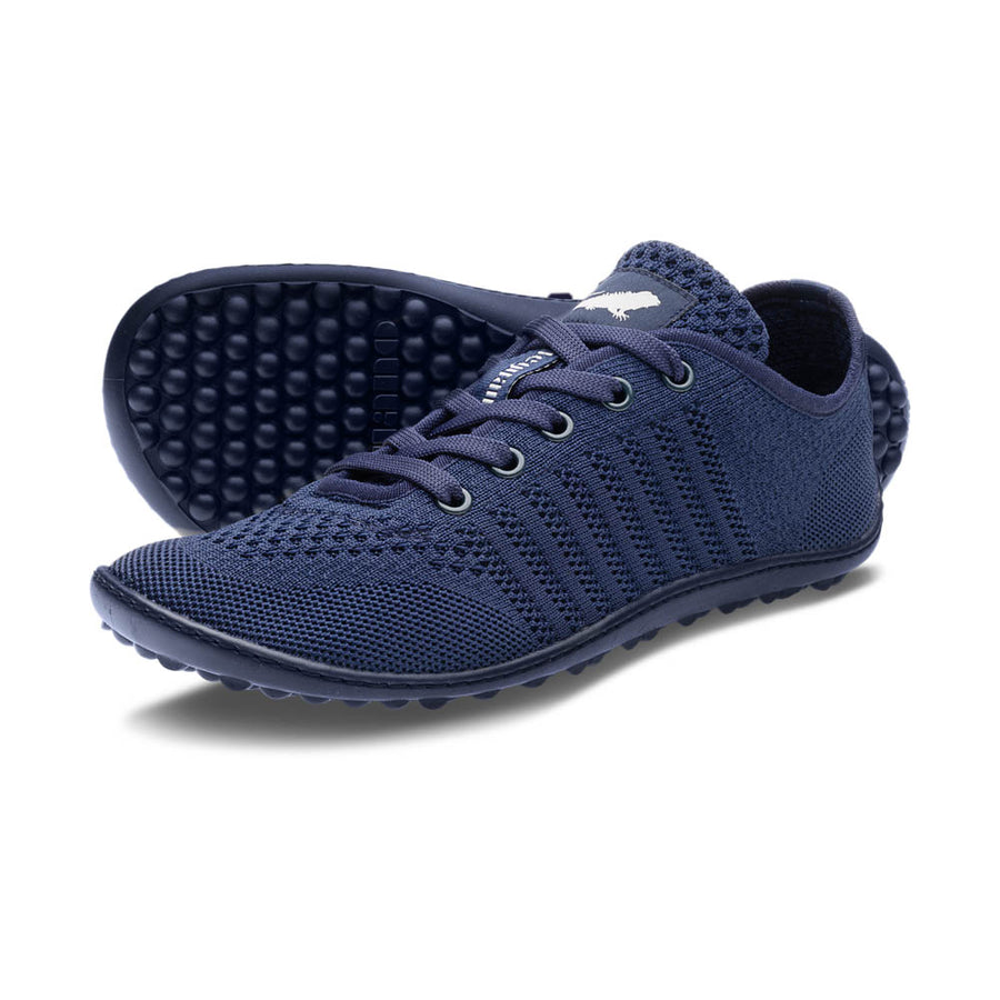 leguano go: navy, Barfussschuh